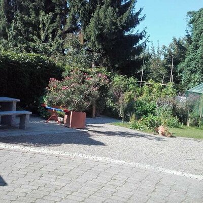 Grillplatz mit Garten