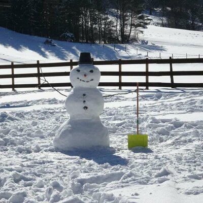 Der Schneemann wartet auf dich!