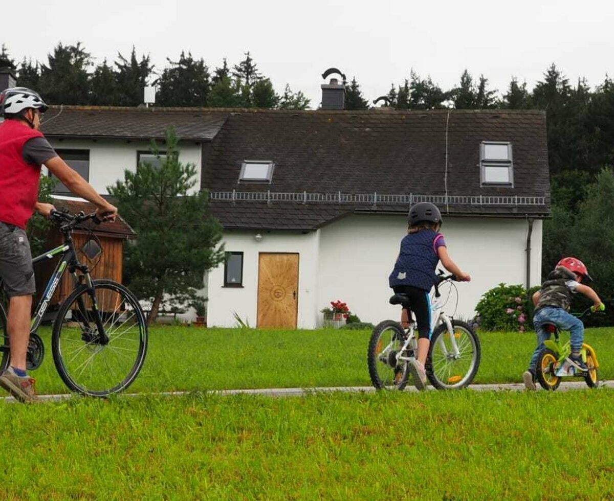 Mountainbike- Wege beginnen beim Haus