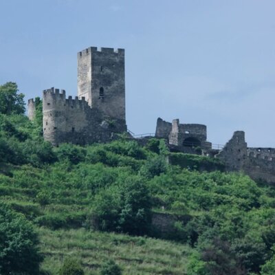 Ruine Hinterhaus in Spitz (7 km entfernt)