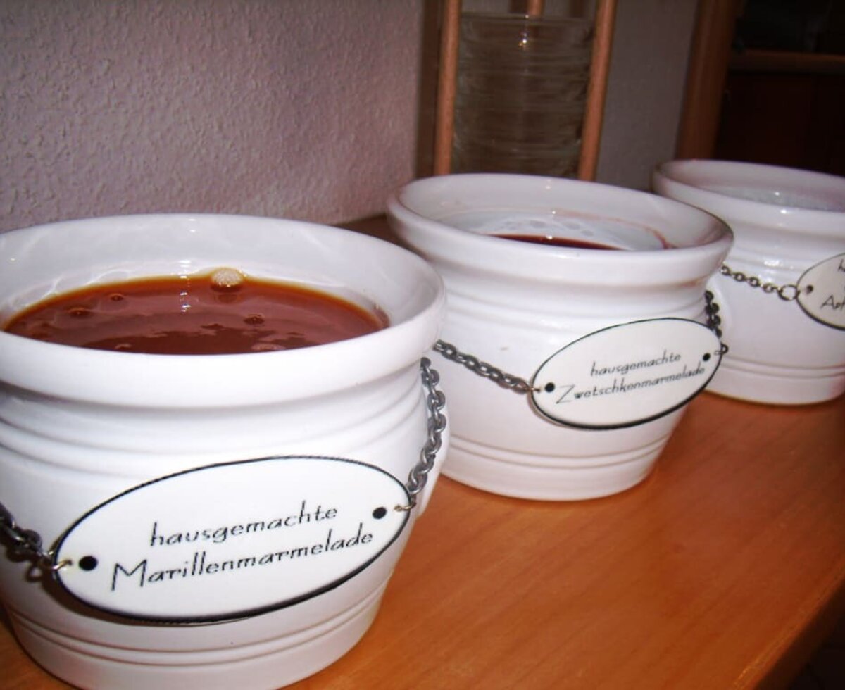 hausgemachte Marmelade