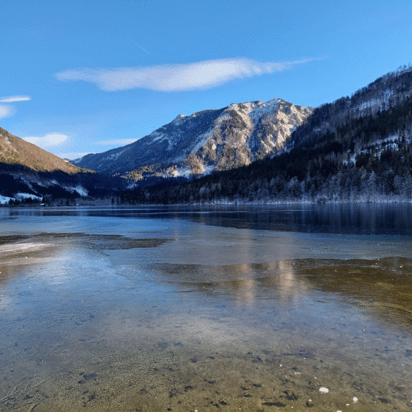 Urlaub Lunz - Fam. Fürst - Seeblick im Winter